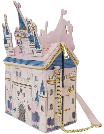 Sac à bandoulière 65ème Anniversaire Château Figural Stitch Shoppe Loungefly