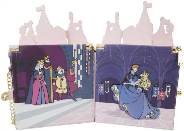 Sac à bandoulière 65ème Anniversaire Château Figural Stitch Shoppe Loungefly