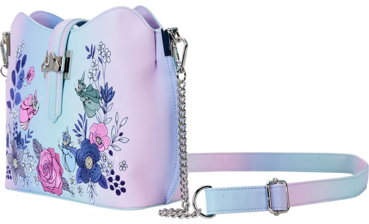 Sac à bandoulière 65ème Anniversaire Couronne de Fleurs Loungefly