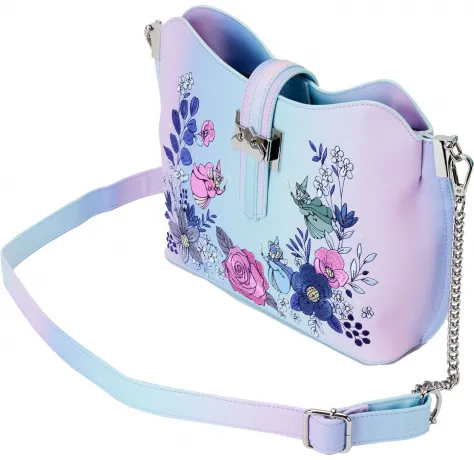 Sac à bandoulière 65ème Anniversaire Couronne de Fleurs Loungefly