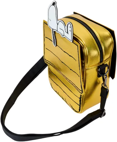 Sac à bandoulière 75ème Anniversaire Snoopy Dort sur le Niche Loungefly