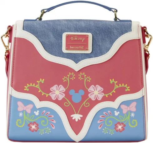 Sac à bandoulière à Franges Western Mickey &amp; Minnie Mouse Loungefly