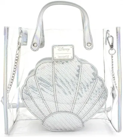 Sac à bandoulière Ariel 30ème Anniversaire Transparent Loungefly