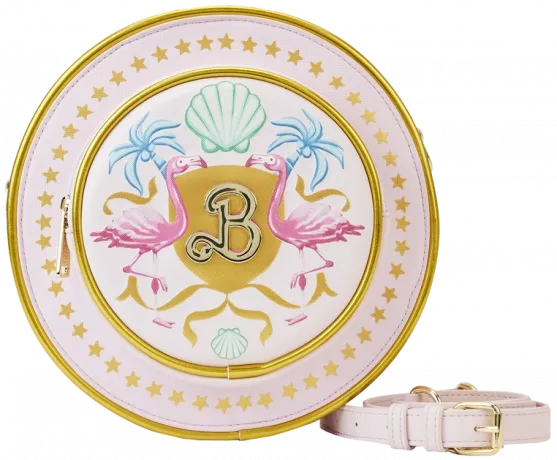 Sac à bandoulière avec le Logo du Film Barbie Impression Intégrale Loungefly