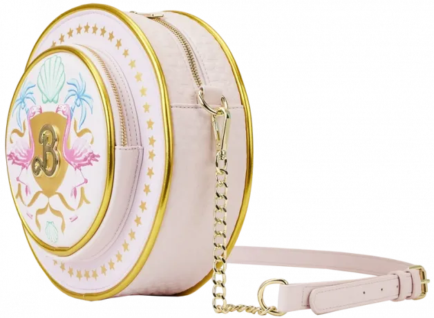 Sac à bandoulière avec le Logo du Film Barbie Impression Intégrale Loungefly