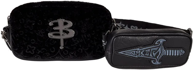 Sac à bandoulière avec Porte-monnaie Impression Intégrale Loungefly