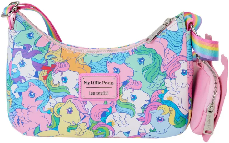 Sac à bandoulière avec Porte-monnaie Impression Intégrale Loungefly