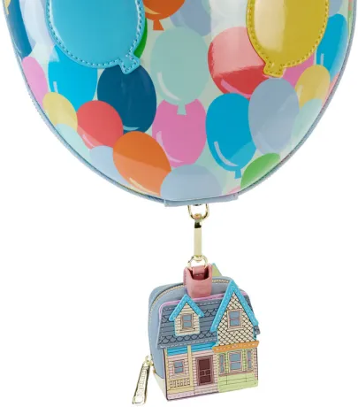 Sac à bandoulière avec Porte-monnaie Maison avec Ballon Figural Loungefly