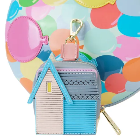Sac à bandoulière avec Porte-monnaie Maison avec Ballon Figural Loungefly