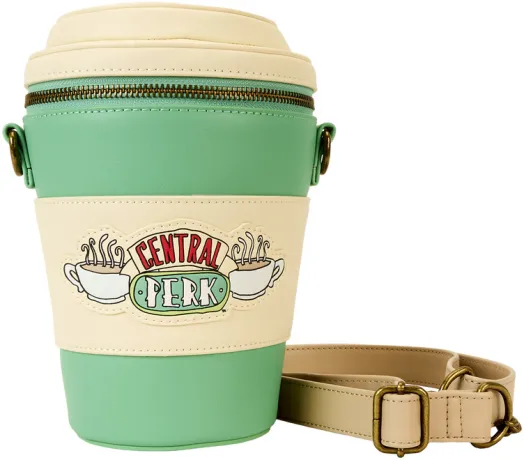 Sac à bandoulière Central Perk Gobelet Café Figural Parfumé Loungefly