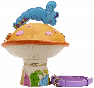 Sac à bandoulière Champignon et Chenille Loungefly