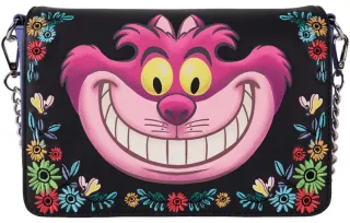 Sac à bandoulière Chat du Cheshire Fôret Tulgey Loungefly