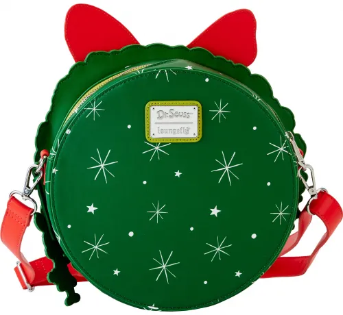 Sac à bandoulière Comment le Grinch a volé Noël ! Couronne Lenticulaire Loungefly