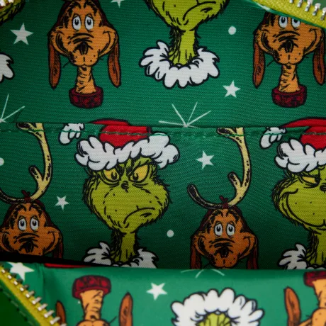 Sac à bandoulière Comment le Grinch a volé Noël ! Couronne Lenticulaire Loungefly