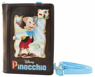 Sac à bandoulière convertible Livre Classique Pinocchio Loungefly
