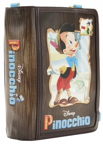 Sac à bandoulière convertible Livre Classique Pinocchio Loungefly