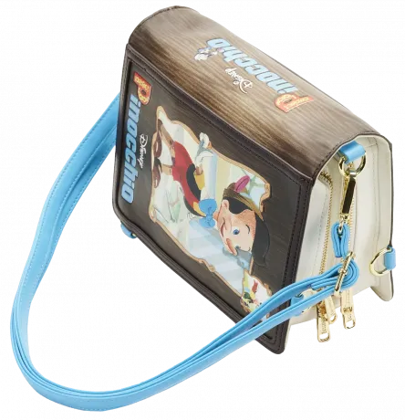 Sac à bandoulière convertible Livre Classique Pinocchio Loungefly