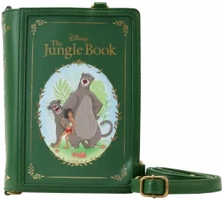 Sac à bandoulière convertible Livre Classique Le Livre de la Jungle Loungefly