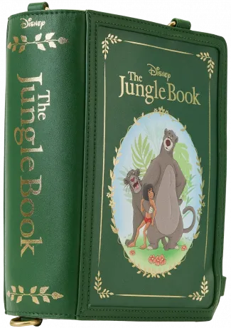 Sac à bandoulière convertible Livre Classique Le Livre de la Jungle Loungefly