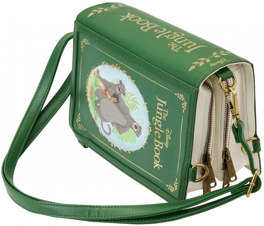 Sac à bandoulière convertible Livre Classique Le Livre de la Jungle Loungefly