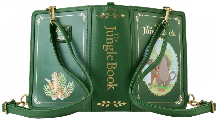 Sac à bandoulière convertible Livre Classique Le Livre de la Jungle Loungefly