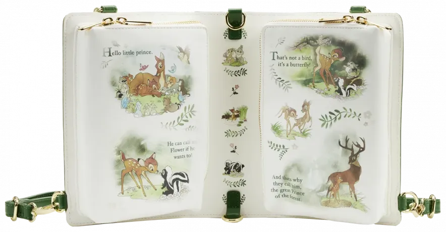 Sac à bandoulière convertible Livre Classique Bambi Loungefly