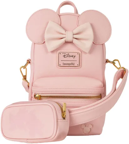 Sac à bandoulière Convertible Minnie Mouse Rose Loungefly