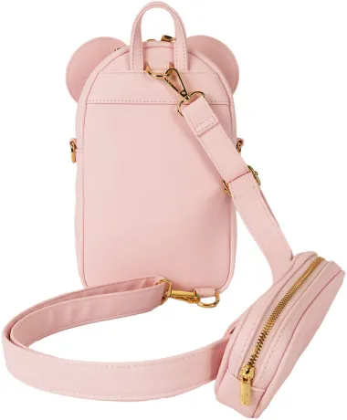 Sac à bandoulière Convertible Minnie Mouse Rose Loungefly