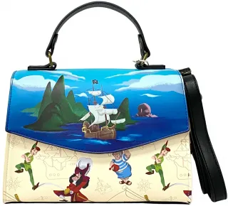 Sac à bandoulière Capitaine Crochet Rocher du Crâne Loungefly