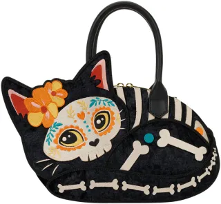 Sac à bandoulière Día de los Muertos Chat Alebrije Loungefly