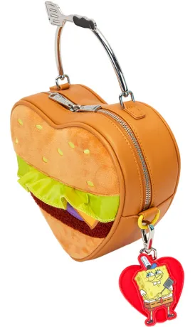 Sac à bandoulière en Cœur Pâté de crabe Figural Loungefly