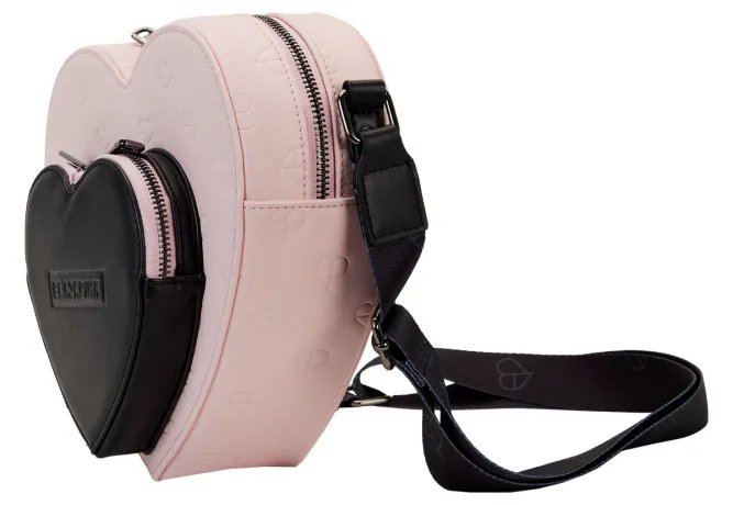 Sac à bandoulière en Forme de Cœur Impression Intégrale Loungefly