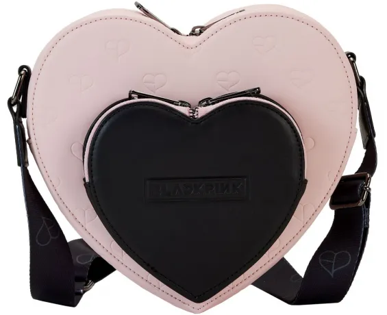 Sac à bandoulière en Forme de Cœur Impression Intégrale Loungefly