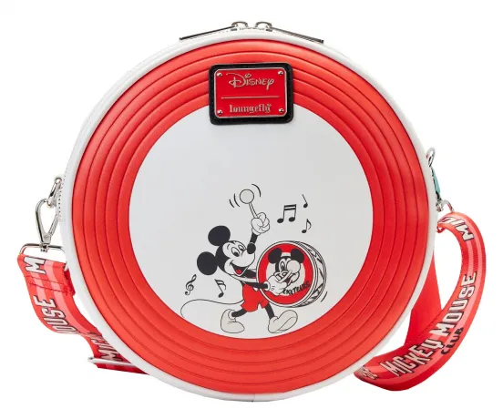 Sac à bandoulière et Serre-tête Disney 100 Mickey Mouseketeers Tambour Loungefly