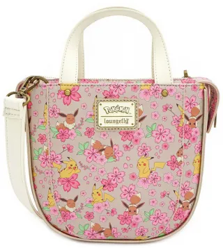 Sac à bandoulière Evoli et Pikachu Impression intégrale florale Loungefly