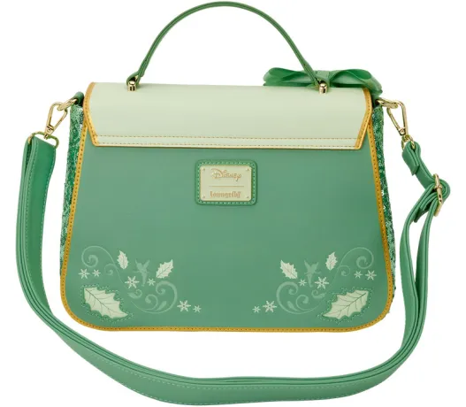 Sac à bandoulière Fée Clochette Noël Sequin Loungefly