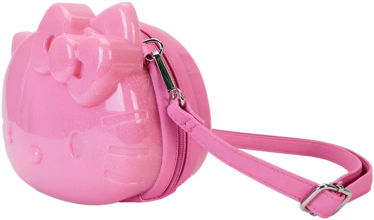 Sac à bandoulière Figural Hello Kitty 50ème Anniversaire Pailleté Loungefly