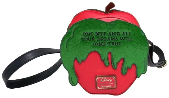 Sac à bandoulière Figural Pomme Empoisonnée de la Méchante Reine Loungefly