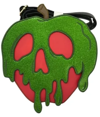 Sac à bandoulière Figural Pomme Empoisonnée de la Méchante Reine Loungefly