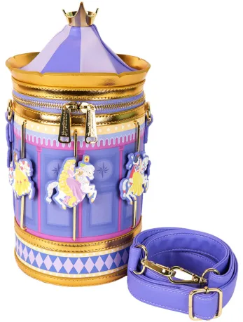 Sac à bandoulière Figural Princesses Carrousel Loungefly