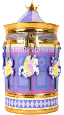 Sac à bandoulière Figural Princesses Carrousel Loungefly