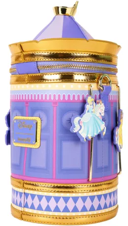 Sac à bandoulière Figural Princesses Carrousel Loungefly