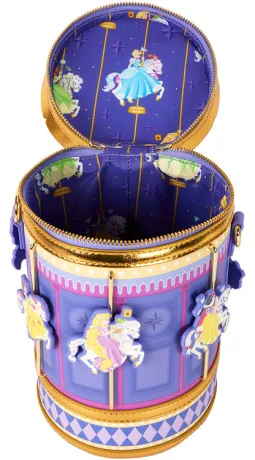 Sac à bandoulière Figural Princesses Carrousel Loungefly