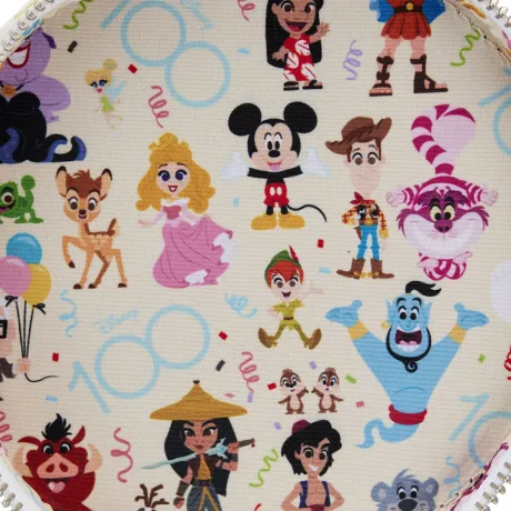 Sac à bandoulière Gâteau de Célébration Disney 100 ans Loungefly