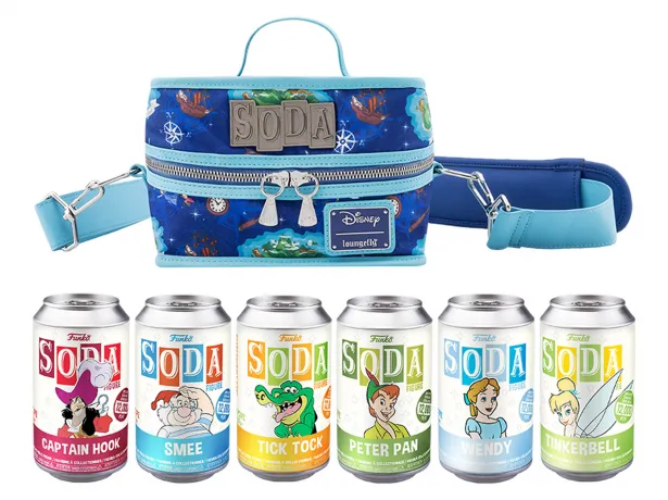 Sac à bandoulière Glacière avec Pack de 6 Funko Soda Loungefly