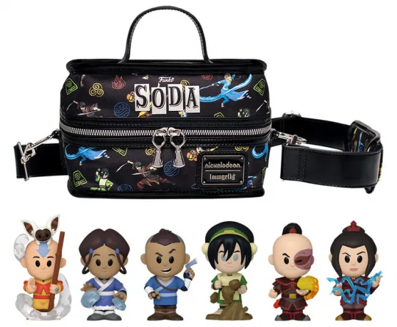 Sac à bandoulière Glacière avec Pack de 6 Funko Soda Loungefly