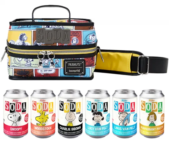 Sac à bandoulière Glacière avec Pack de 6 Funko Soda Loungefly