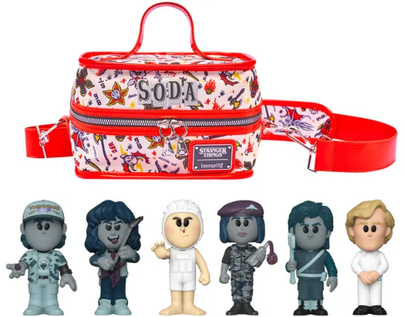 Sac à bandoulière Glacière avec Pack de 6 Funko Soda Stranger Things Loungefly