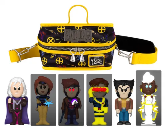 Sac à bandoulière Glacière avec Pack de 6 Funko Soda X-Men Loungefly