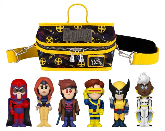 Sac à bandoulière Glacière avec Pack de 6 Funko Soda X-Men Loungefly